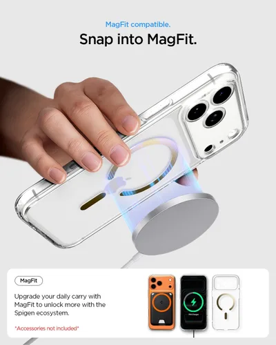Miniatura 153 de Spigen Funda para iPhone 13 Mini, ultra híbrida MagFit [antiamarilleo] [compatible con Magsafe] - Transparente