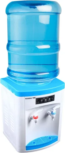 Dispensador de agua fría y caliente para botella de 5 galones, máquina eléctrica de agua potable para encimera de carga superior, dispensador de