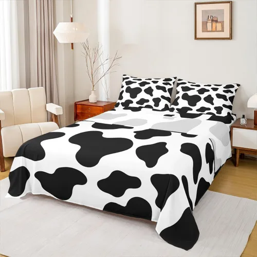 Miniatura 22 de Sábana bajera ajustable de 3 piezas con estampado de leopardo, tamaño individual, juego de ropa de cama de piel de guepardo para niños, bolsillo