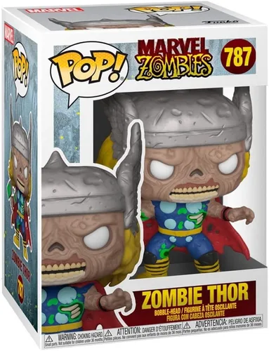 Miniatura 2 de POP Funko Marvel Zombies #787 - Thor Zombie - Figura de edición especial que brilla en la oscuridad 55646 - Figura de Marvel Funko