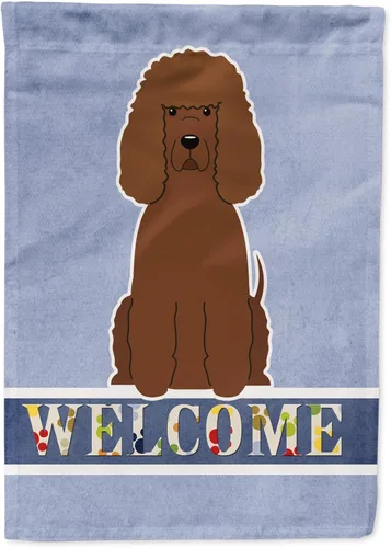 Miniatura 162 de Caroline's Treasures BB5622GF Airedale - Bandera de bienvenida para jardín, bandera decorativa para patio, exteriores, patio, parterres