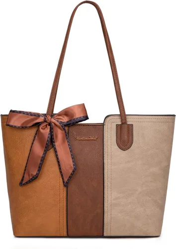 Miniatura 20 de Montana West - Bolsos de mano para mujer, bolso tipo satchel con asa superior mediana