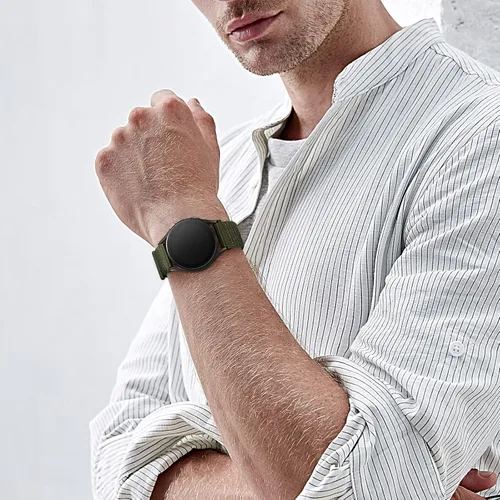 Miniatura 4 de DaQin Compatible con Samsung Galaxy Watch 7, 6, 5, 4, 1.575 pulgadas, 1.732 pulgadas, correa deportiva ajustable de nailon suave de 0.787 pulgadas