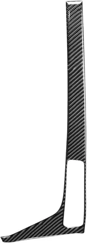 Miniatura 25 de Blazeray Accesorios interiores de fibra de carbono, cubierta decorativa, ajuste adhesivo para Audi A4 B9 2017-2019 (cubierta de perilla central)