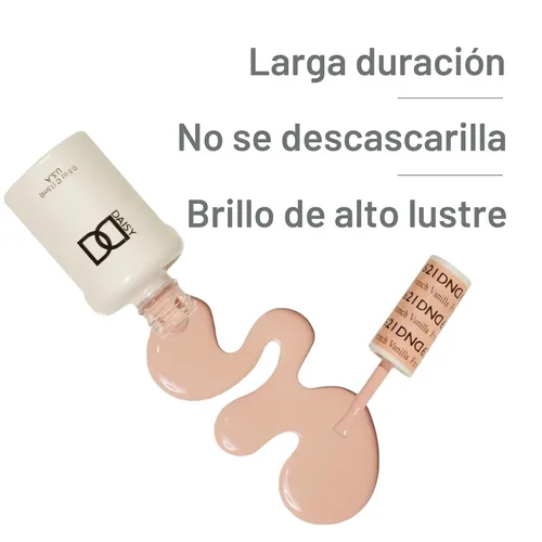 Miniatura 4 de Juego de esmalte de gel DND, Colección Sheer, esmalte de gel UV/LED y laca de uñas de secado al aire, dúo de esmalte sin astillas a juego, 0.5 onzas