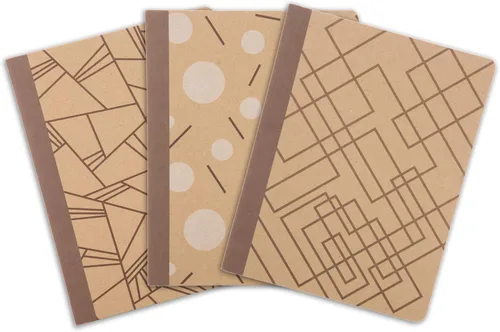 Miniatura 10 de Mintra Office - Cuadernos 100% reciclados, caña de azúcar, Design Cover 3pk