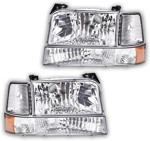 Miniatura 30 de CHEDA Conjunto de Faros Delanteros Faro Compatible con GMC Canyon/Chevy Colorado 2004-2012 Conjunto de Faros Luces de Parachoques