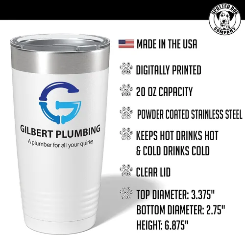 Miniatura 2 de Vaso personalizado de 20 onzas (17 colores) impreso aislado de acero inoxidable con recubrimiento en polvo con tapa, artículos promocionales