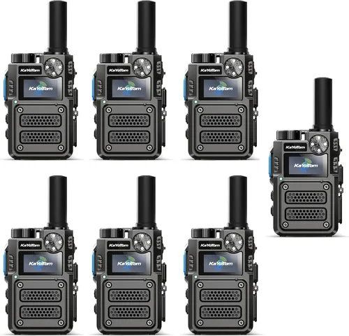 Miniatura 13 de Walkie Talkies de largo alcance ilimitado gratuito de por vida para adultos, radios bidireccionales rápidas 4G LTE PoC de larga distancia