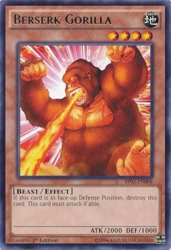 Berserk Gorilla - BP03-EN008 - Raro - 1ª edición