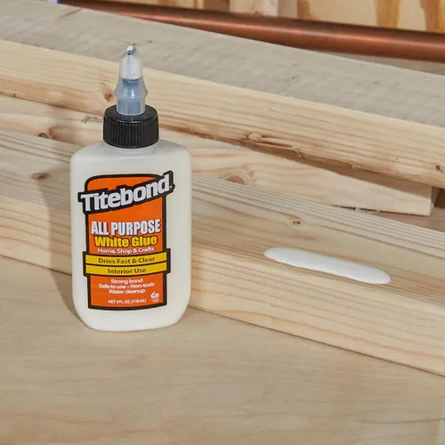 Miniatura 2 de Titebond pegamento multiusos blanco, para el hogar, taller, escuela y manualidades, versátil, se seca rápido y transparente, fácil de usar, limpieza