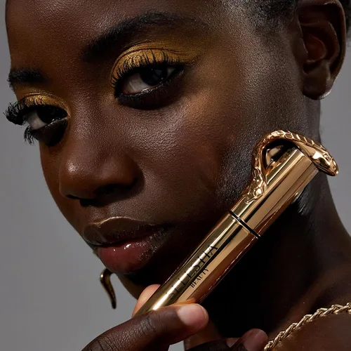 Miniatura 5 de SELESTIA BEAUTY Máscara negra Queen Cobra – Voluminizadora, rizador, alargadora – Cepillo suave para una aplicación suave – De larga duración