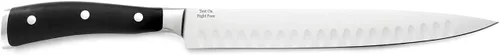Miniatura 2 de Wusthof Classic Ikon - Cuchillo de trinchar de 9 pulgadas con borde hueco, grabado personalizado, personalizado