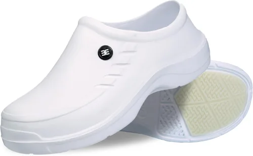 Miniatura 9 de Zapatos antideslizantes para hombre: zuecos sin cordones, cómodos zapatos de trabajo