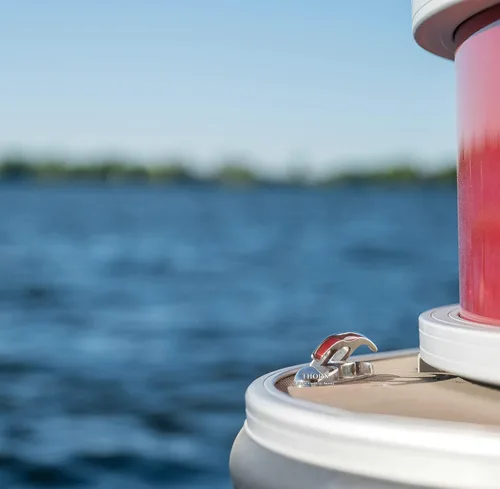 Miniatura 7 de Thorn Taco plegable para barco, acero inoxidable marino de 4-1/2 pulgadas, tacos plegables con cierres y placas traseras Plateado (sliver)