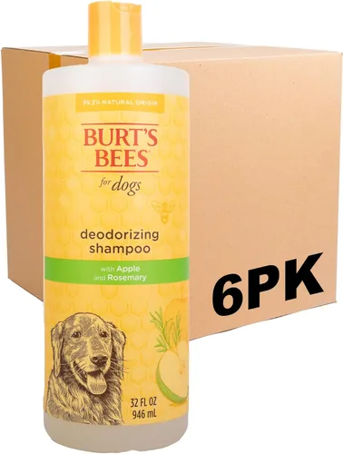 Miniatura 13 de BURT'S BEES FOR PETS Champú desodorizante para perros de origen natural con manzana y romero, champú para perros para olores - Sin crueldad