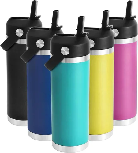 Miniatura 6 de Tapa de popote para botella de agua Yeti Rambler de 18, 26, 36, 64 onzas, tapa de repuesto para popote RTIC de 18 onzas, 26 onzas, 36 onzas, tapa