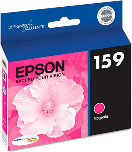 Miniatura 2 de Epson UltraChrome Hi-Gloss 159 -Cartucho de inyección de tinta (Magenta) (T159320)
