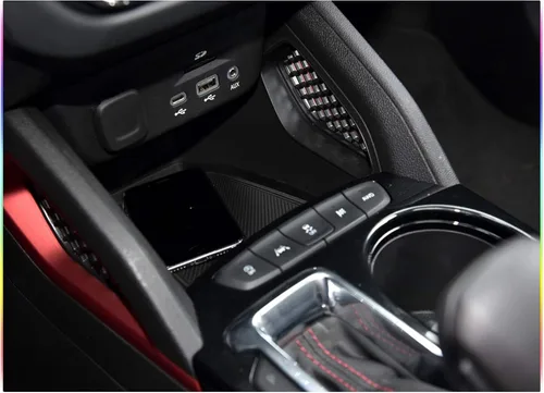 Miniatura 5 de SKTU para 2021 2022 2023 2024 2025 2026 Alfombrilla de ranura de puerta para Chevy Trailblazer antideslizante para interior 2024 2025 2026 Negro
