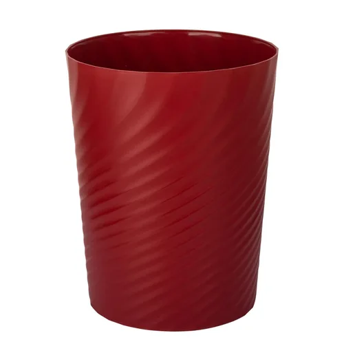 Miniatura 10 de UUJOLY Cubo de basura de plástico, cesta de basura para baños, cocinas, oficinas, habitaciones de niños, verde azulado Azul Oscuro