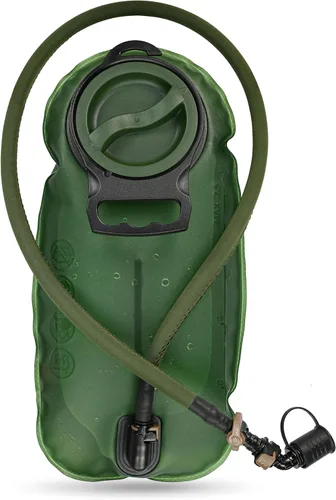 Miniatura 9 de MARCHWAY Bolsa de hidratación de TPU de 2L/2.5L/3L, bolsa de depósito de agua ultra duradera con tubo aislado para hidratación para ciclismo, Gris