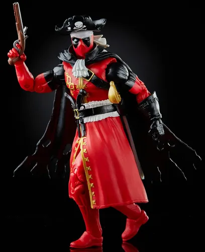 Miniatura 4 de Hasbro Marvel Legends Series - Figura de acción de Deadpool de 6 pulgadas (pirato), diseño prémium y 3 accesorios