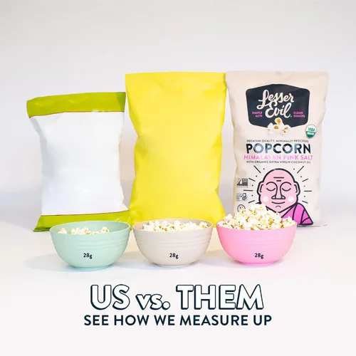 Miniatura 6 de LesserEvil Palomitas de maíz orgánicas "Avocado-licious", exclusivo de Amazon, calidad premium, mínimamente procesado, sin aceite vegetal, 4.6