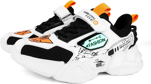 Miniatura 2 de Zapatos deportivos para niños y niños, zapatos casuales de malla, tendencia transpirable, moda para niños, zapatos de baloncesto deportivos