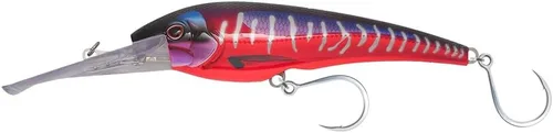 Miniatura 29 de Nomad Design DTX Minnow con sistema patentado Autotune - Acción de natación de pez cebo envejecido, BKK Diablo Caballa Rosa Caliente