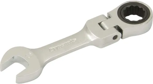 Miniatura 5 de Dynamic Tools D076319 Llave de trinquete de cabeza flexible rechoncha, 0.748 in