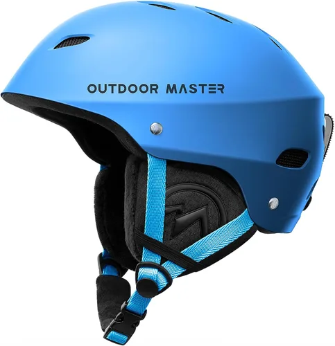 Miniatura 20 de OutdoorMaster Kelvin - Casco de esquí y snowboard para hombres, mujeres y jóvenes Blanco