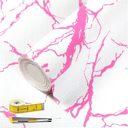 Miniatura 38 de Lámina para revestir estantes y cajones de cocina y baño, impermeable, antideslizante, sin adhesivo, fácil de limpiar, incluye cuchillo y cinta