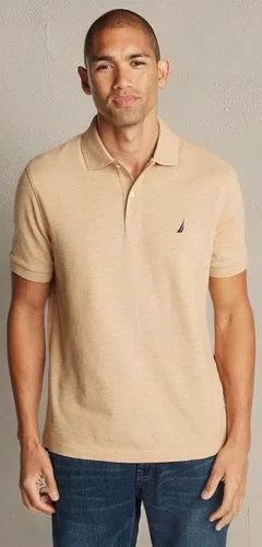 Miniatura 110 de Nautica playera polo clásica de mangas cortas, color sólido, para hombre
