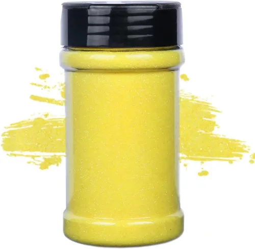 Miniatura 37 de TORC Purpurina fina roja de 1 libra y 16 onzas de purpurina en polvo para vasos, resina para manualidades, slime, cosméticos, pintura de uñas, Rojo