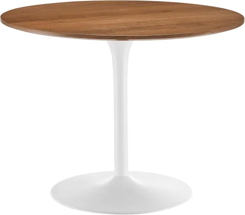 Miniatura 12 de Modway EEI-6313-WAL-BLK Pursuit - Mesa de comedor de 40 pulgadas, color negro nogal