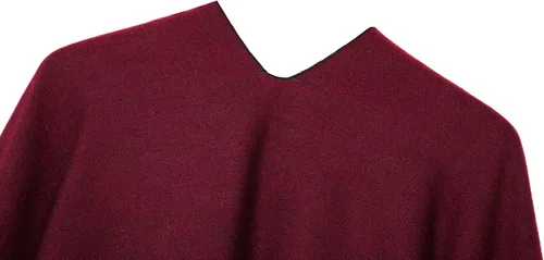 Miniatura 50 de Chales cálidos para mujer, cárdigan con frente abierto, estilo vintage, poncho