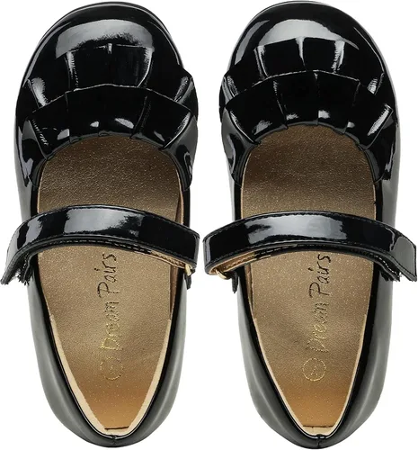 Miniatura 6 de DREAM PAIRS Zapatos planos de ballet Mary Jane para niñas pequeñas, zapatos de vestir para boda, fiesta, escuela