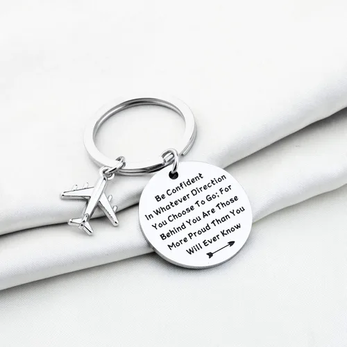 Miniatura 4 de LQRI Future Pilot Gift - Nuevo regalo de piloto regalo de graduación de piloto ten confianza en cualquier dirección que elijas ir Medio