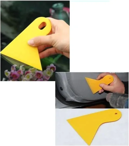 Miniatura 3 de 6 piezas de espátula de plástico herramienta de raspador de plástico para coche, espátula de vinilo para ventana, escobilla de película de vinilo