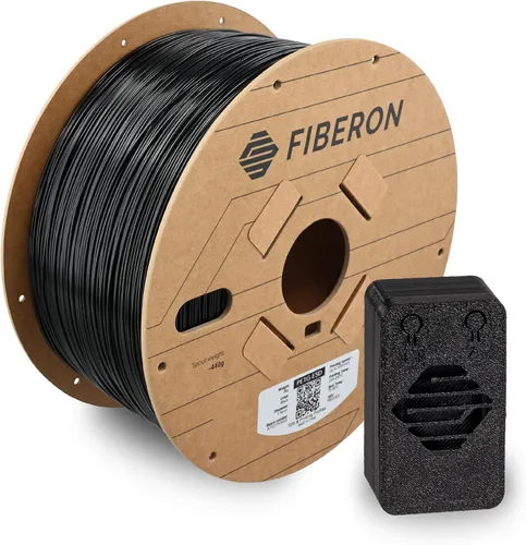 Miniatura 29 de Polymaker Fiberon PA612-ESD - Filamento para impresora 3D de 1.75 mm/17.6 oz, de nailon de fibra de carbono ESD-safe, resistente al calor a 302 °F