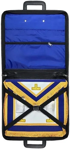 Miniatura 3 de Bricks Masons Masonic Royal Arch MMWM y Provincial - Funda para delantal de vestido completo MMWM, Rojo