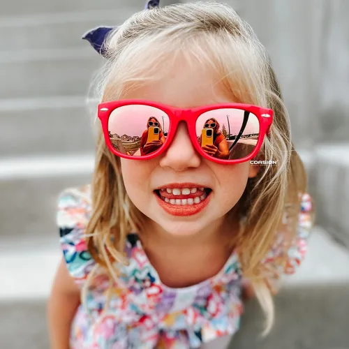 Miniatura 77 de Lentes de sol polarizados de goma elastómero termoplástico (TPEE) flexible, para niñas y niños de 3 a 9 años