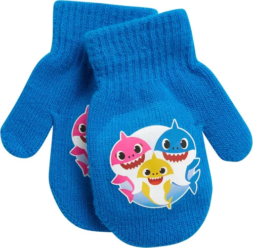 Miniatura 5 de Nickelodeon Guantes de tiburón para bebé, paquete de 4 guantes de invierno o manoplas (2-7)