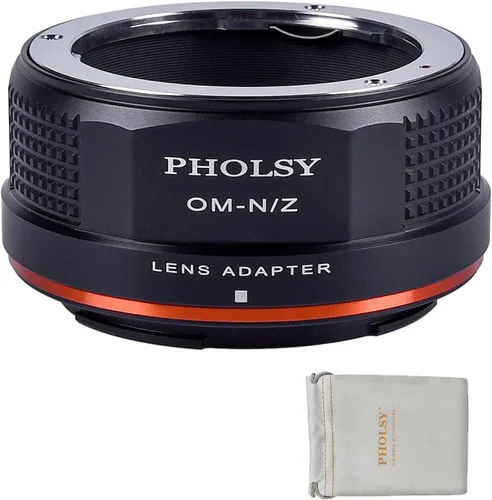Miniatura 18 de PHOLSY Adaptador de Montura de Lente FTZ con Anillo de Control de Apertura para Lentes Nikon F (Tipo G) a Cuerpo de Cámara Nikon Z Compatible