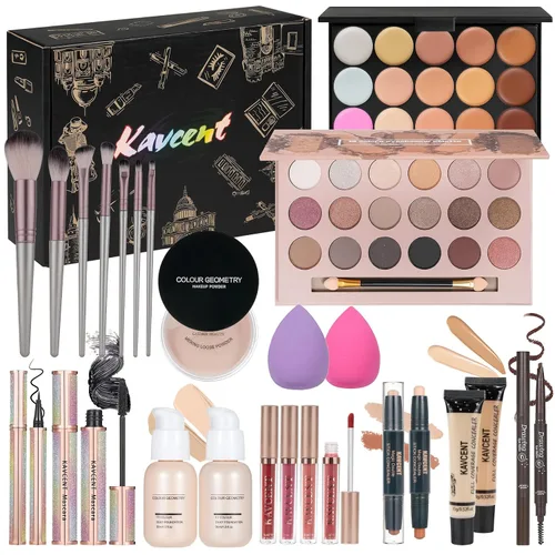 Juego de maquillaje para adolescentes Kit de maquillaje para mujeres Kit completo de maquillaje Regalo de maquillaje para mujeres Niñas adolescentes