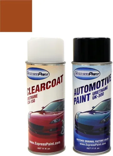 Aerosol para Mazda 5 Pintura de retoque automotriz – Cobre Rojo Mica Clearcoat 32V – Paquete todo incluido