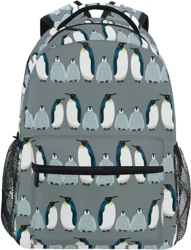 Miniatura 33 de Fisyme Mochila para computadora portátil con estampado de cebra rosa, mochila para libros, viajes informales, senderismo, computadoras portátiles