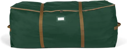 Miniatura 15 de Covermates Keepsakes Bolsa de almacenamiento con ruedas para árbol de Navidad – Almacenamiento navideño resistente de poliéster con ruedas, asas