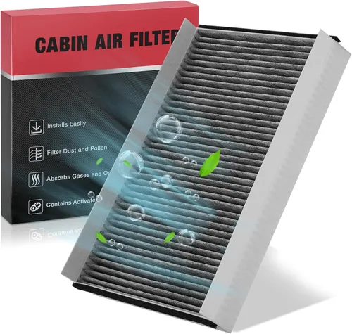 Miniatura 17 de BDFHYK 49357 Filtro de aire de cabina con carbón activado compatible con Mercedes-Benz AMG GT, C180, C200, C250, C300, C350, CLS350, CLS400, CLS500