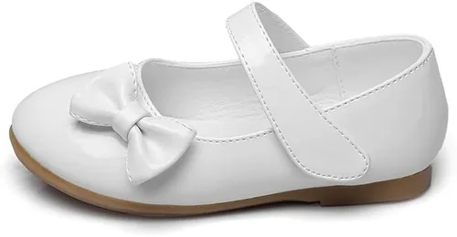 Miniatura 6 de Cixi Maxu E-Commerce.Co.Ltd Mary Jane Zapatos planos para niñas, zapatos de ballet de princesa, para boda, fiesta de cumpleaños, escuela